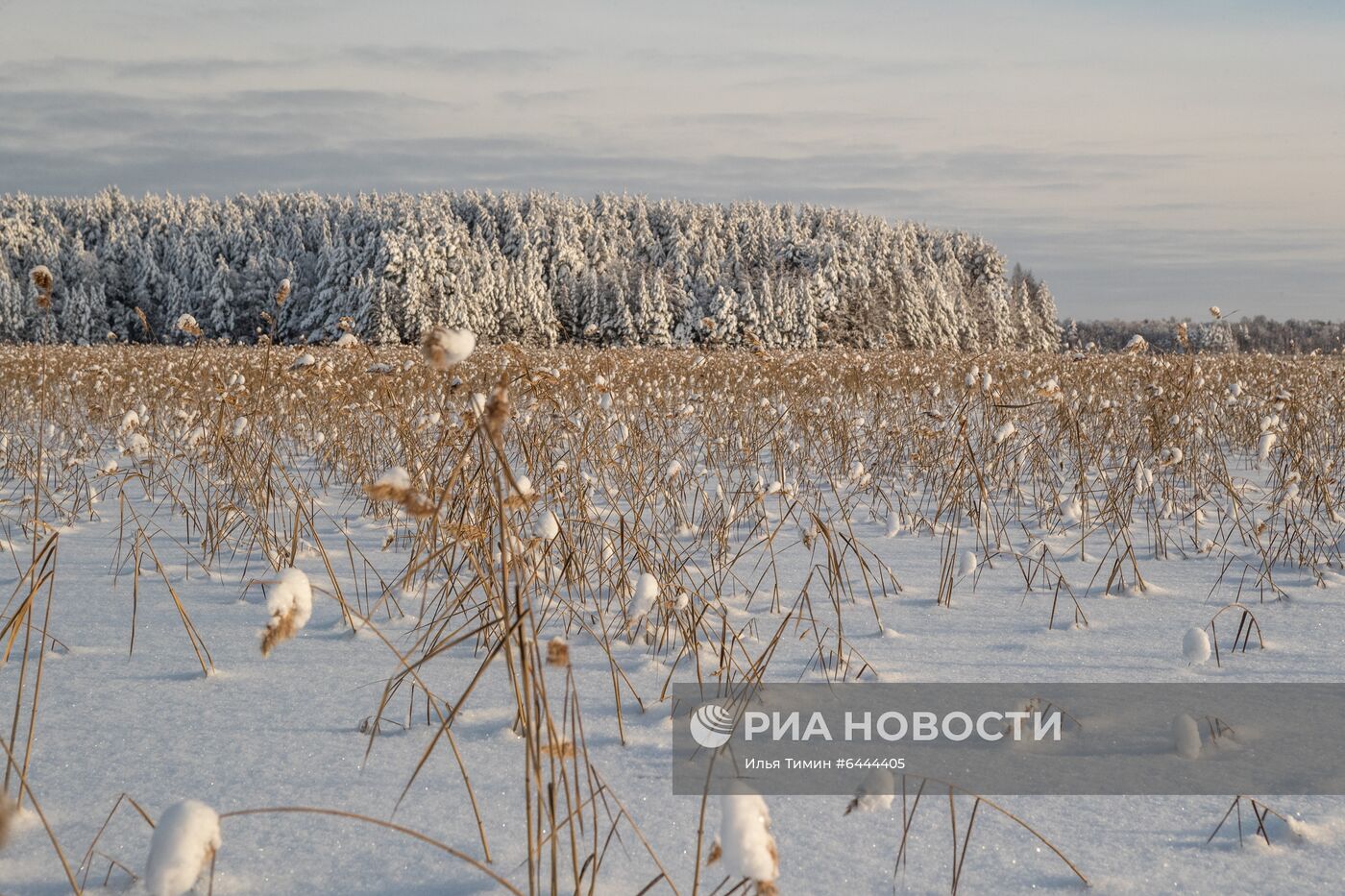 Зима в Карелии