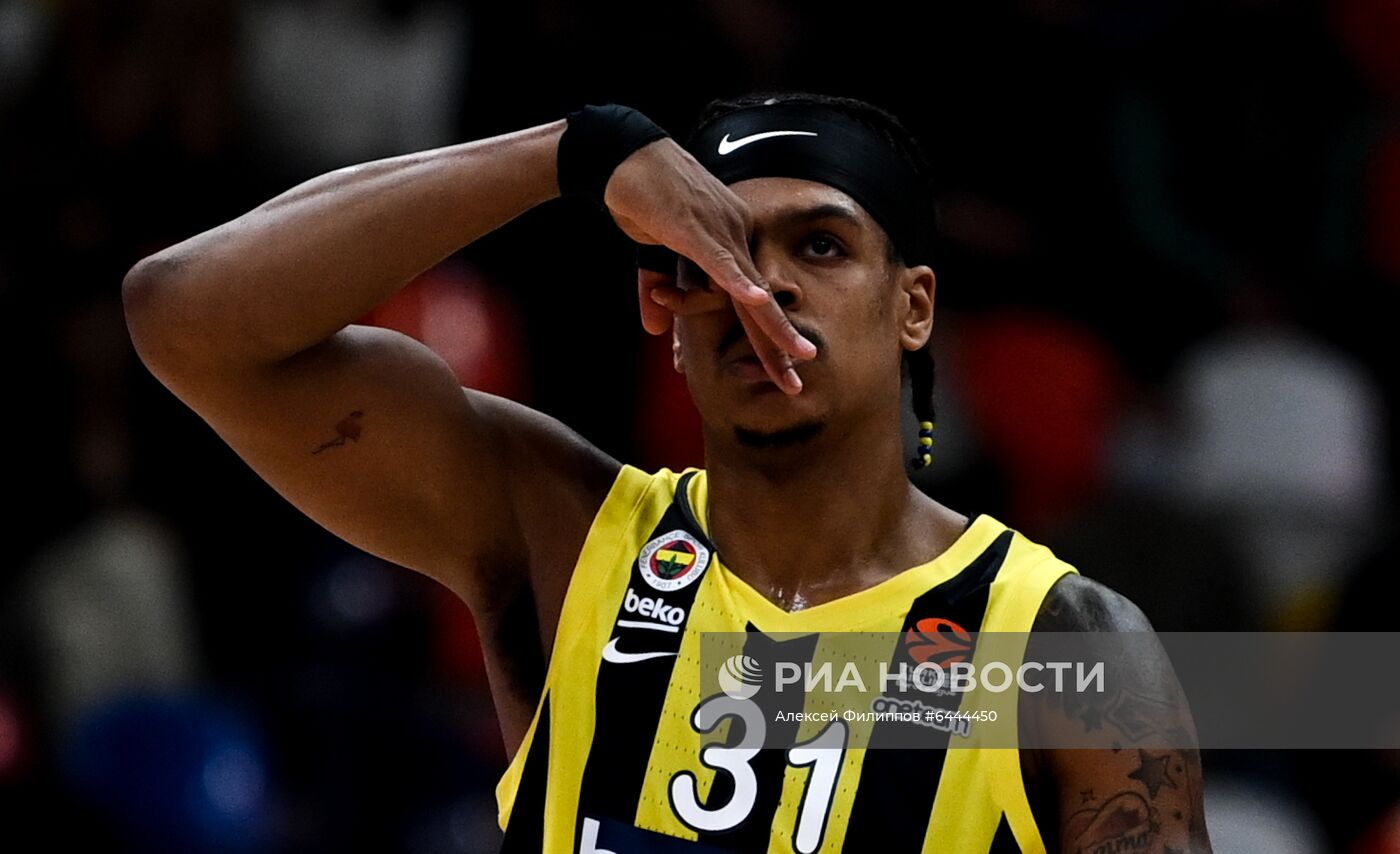 Баскетбол. Евролига. Матч ЦСКА – "Фенербахче"