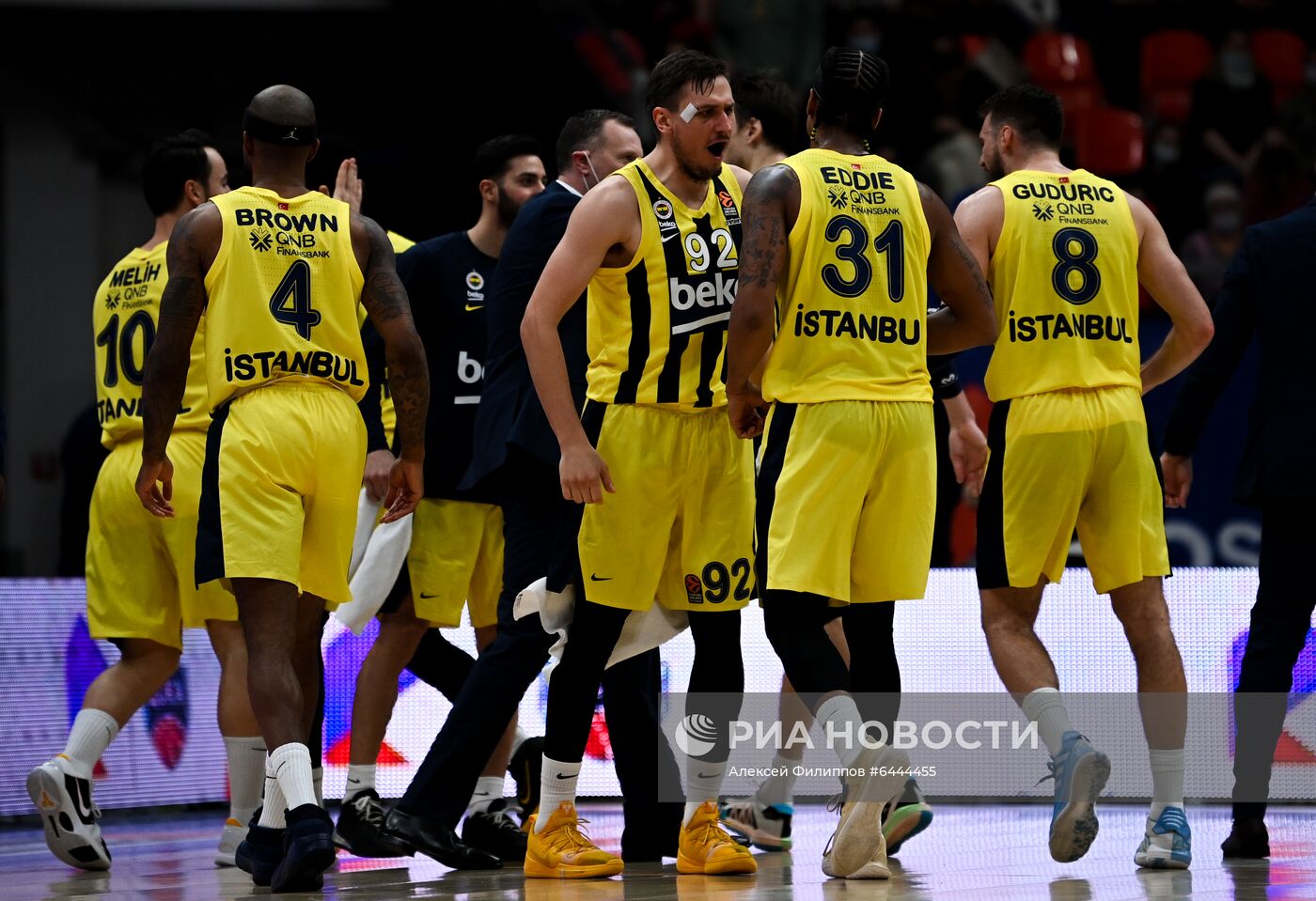 Баскетбол. Евролига. Матч ЦСКА – "Фенербахче"