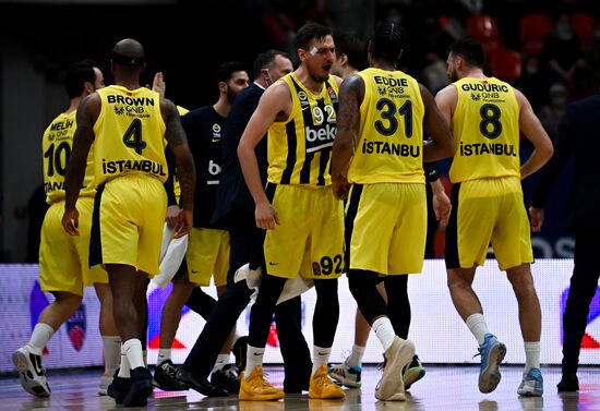 Баскетбол. Евролига. Матч ЦСКА – "Фенербахче"