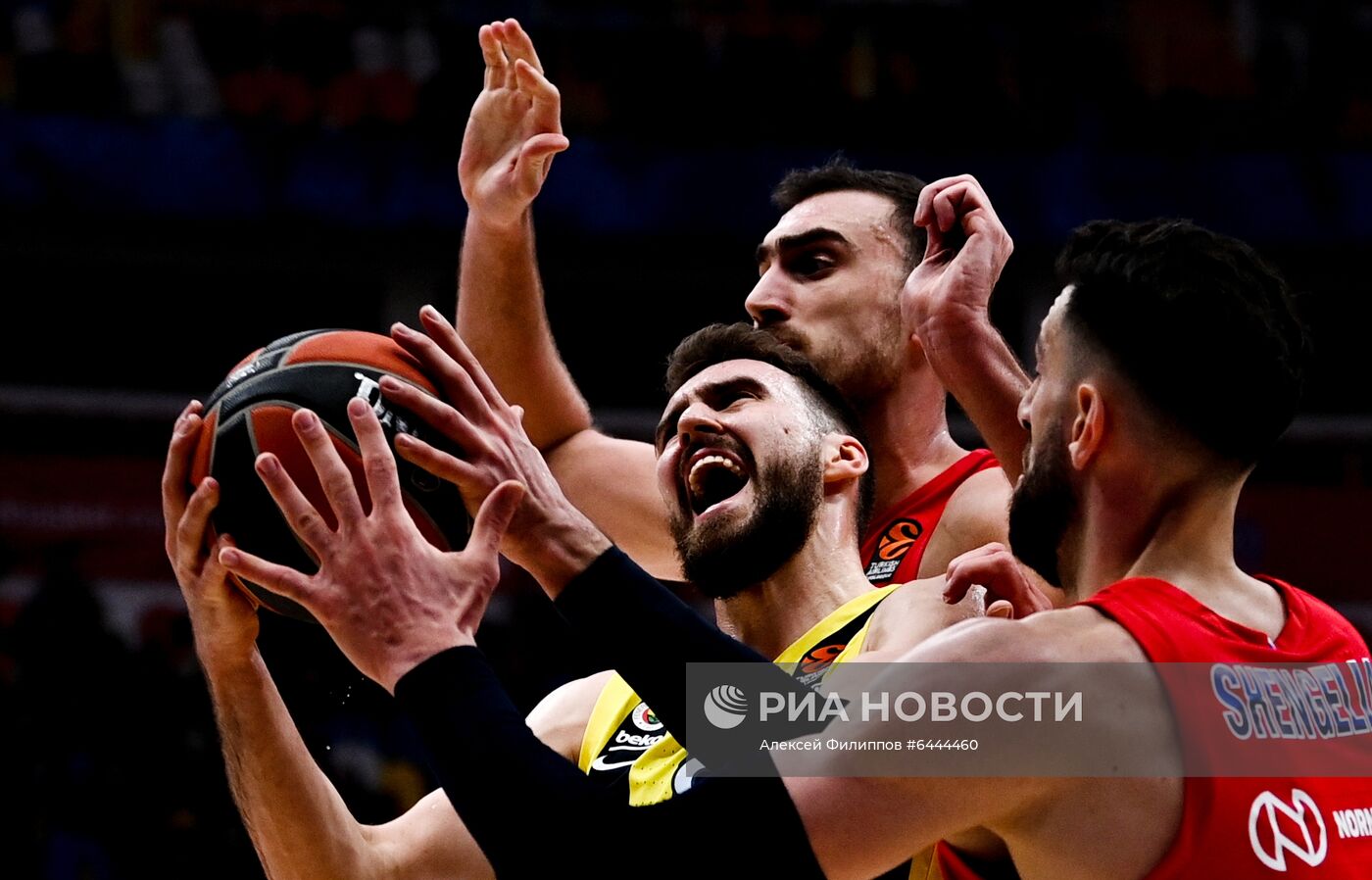 Баскетбол. Евролига. Матч ЦСКА – "Фенербахче"
