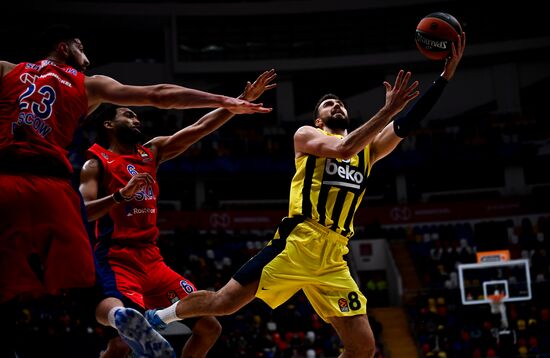 Баскетбол. Евролига. Матч ЦСКА – "Фенербахче"