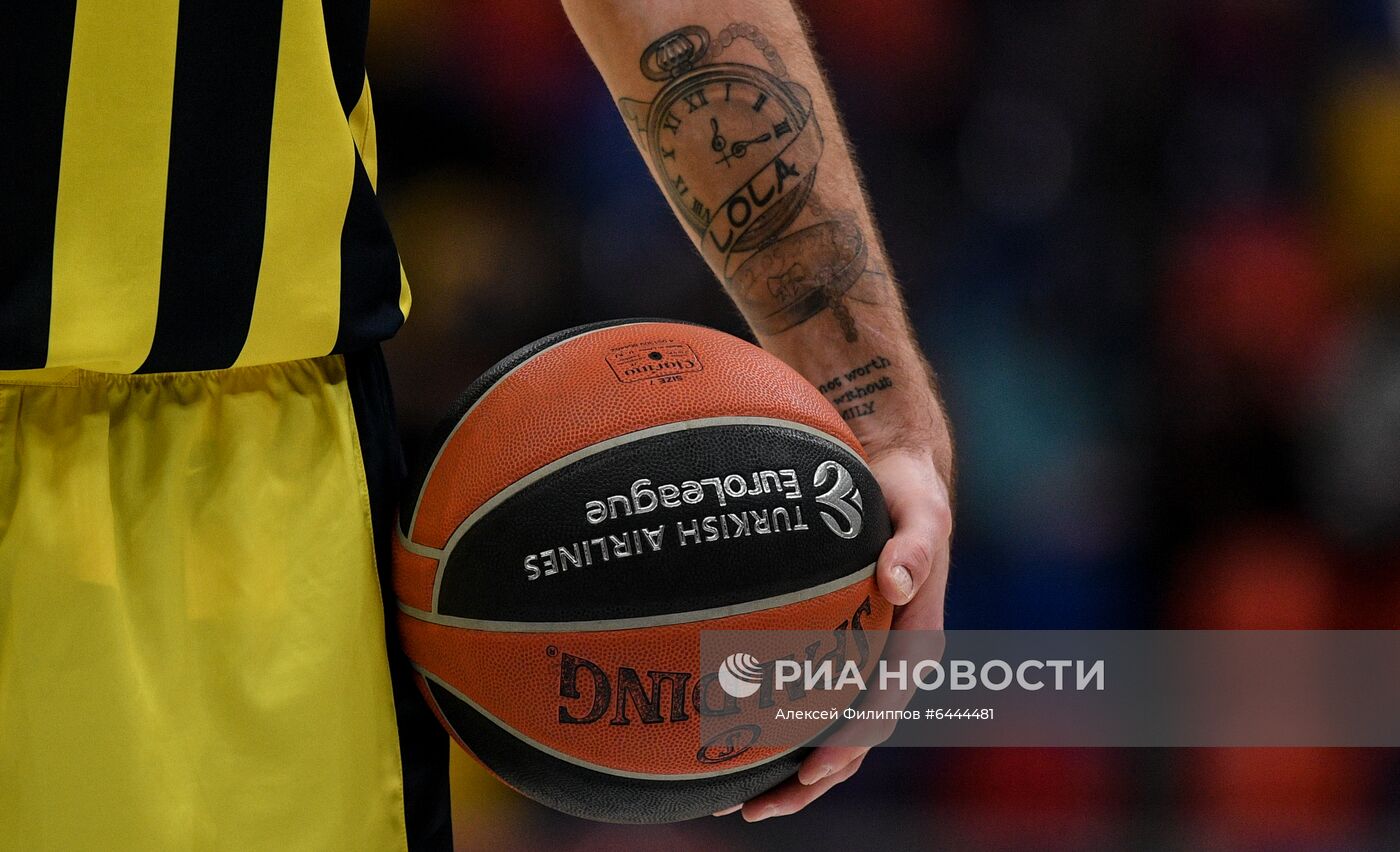 Баскетбол. Евролига. Матч ЦСКА – "Фенербахче"