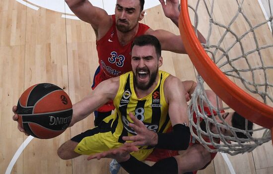 Баскетбол. Евролига. Матч ЦСКА – "Фенербахче"