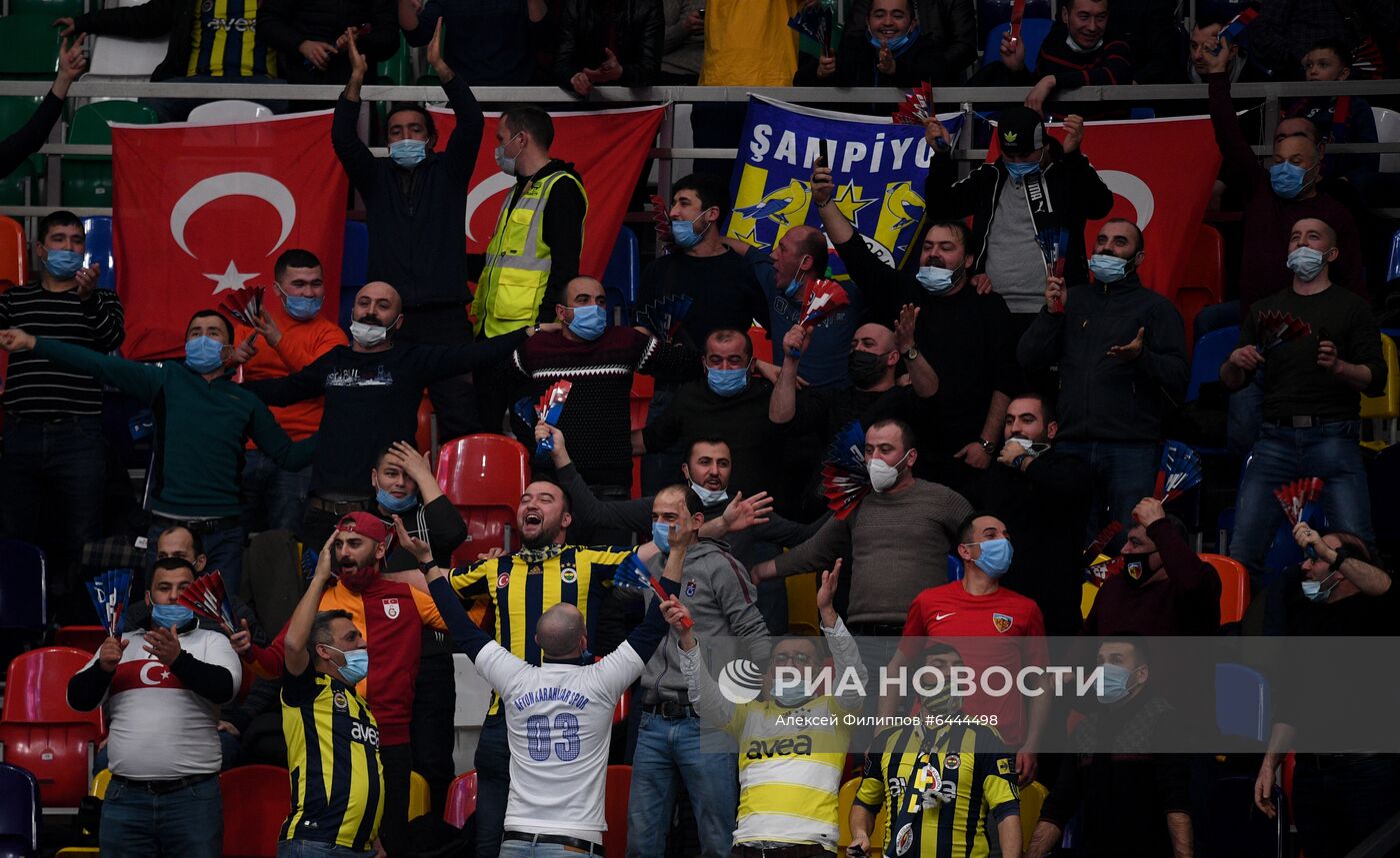 Баскетбол. Евролига. Матч ЦСКА – "Фенербахче"