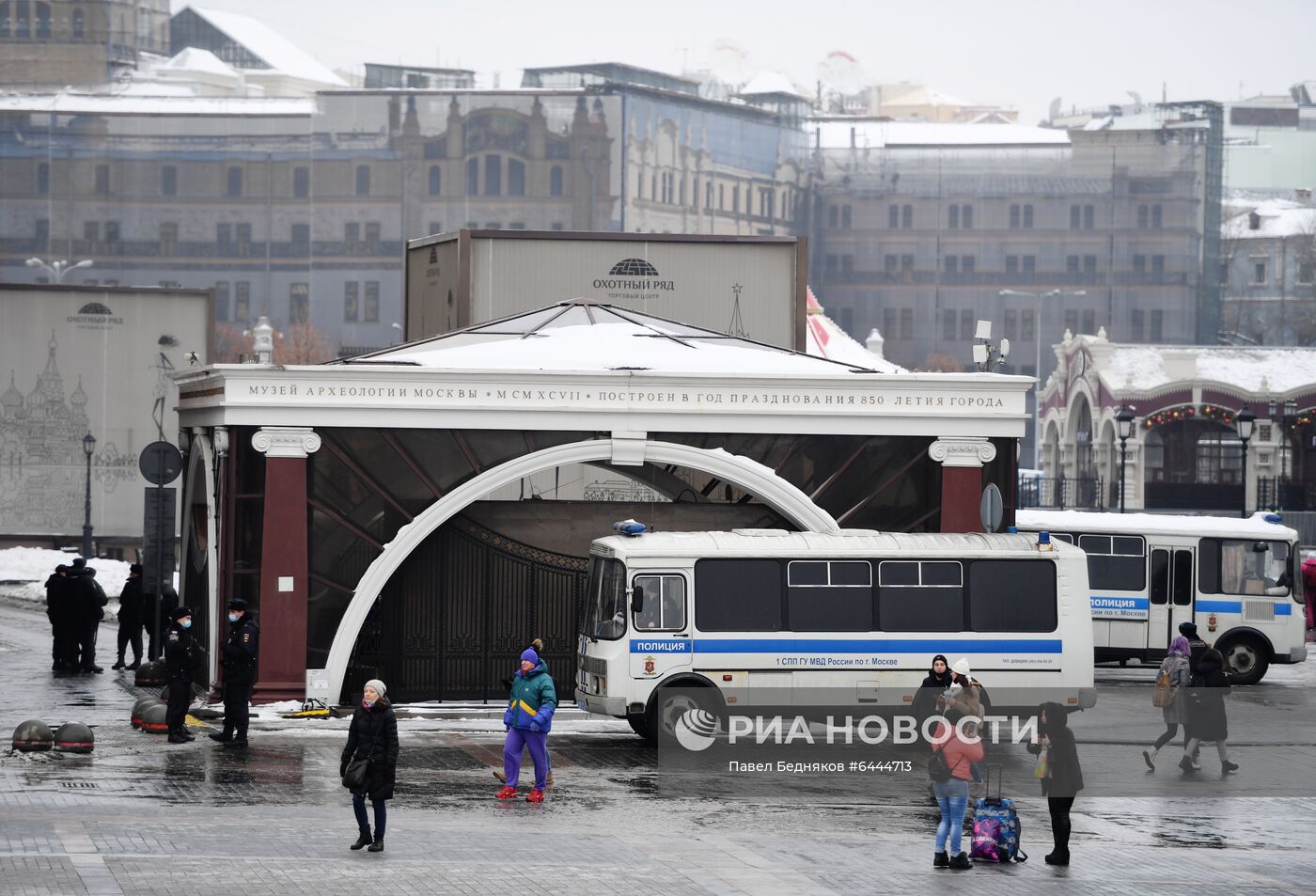 Несанкционированные акции сторонников А. Навального