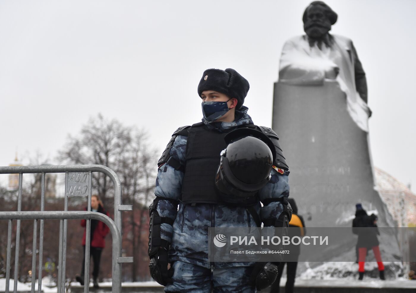 Несанкционированные акции сторонников А. Навального