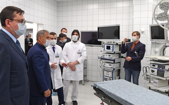 Открытие онкологического диспансера в Набережных Челнах