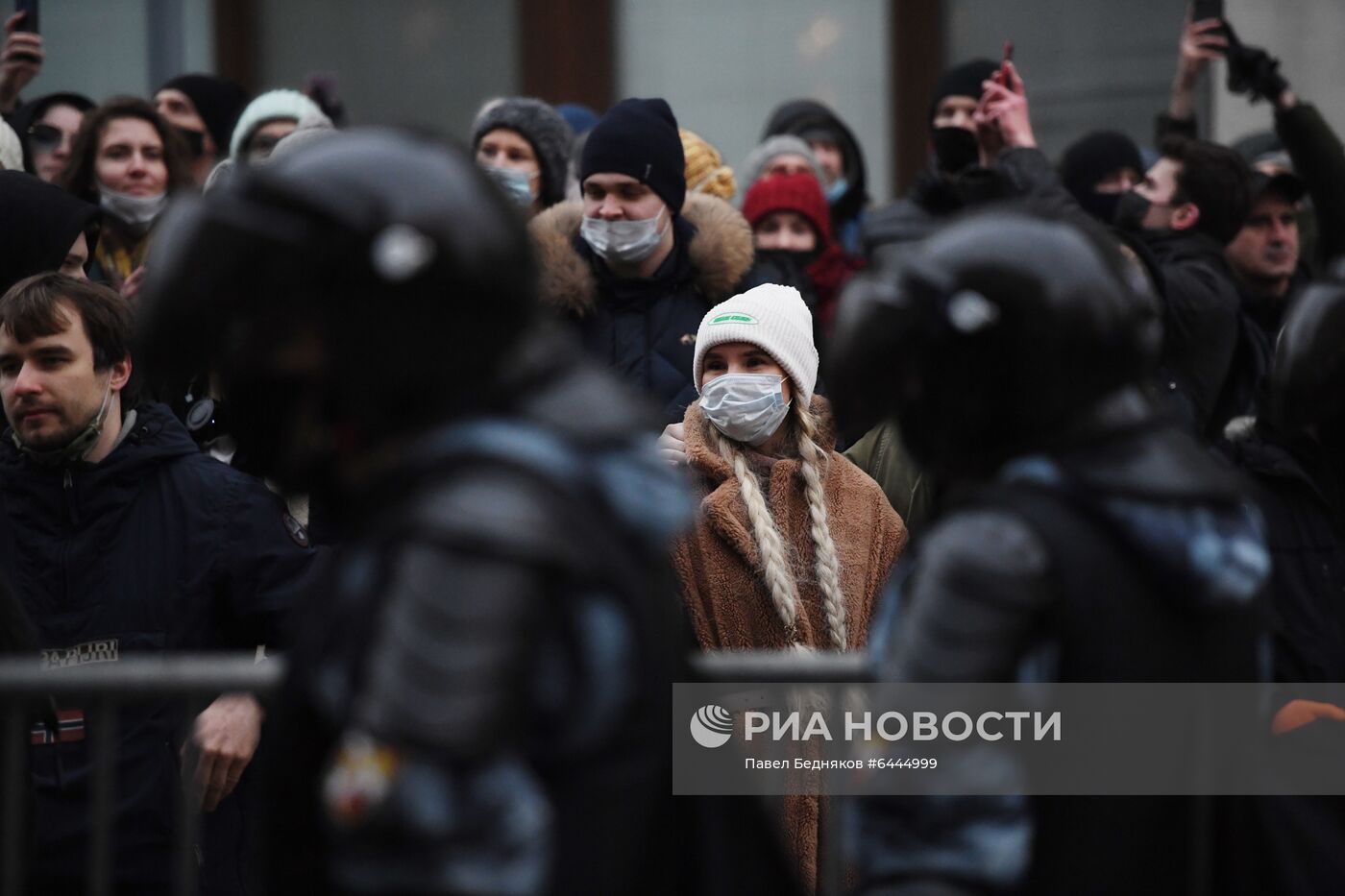 Несанкционированные акции сторонников А. Навального