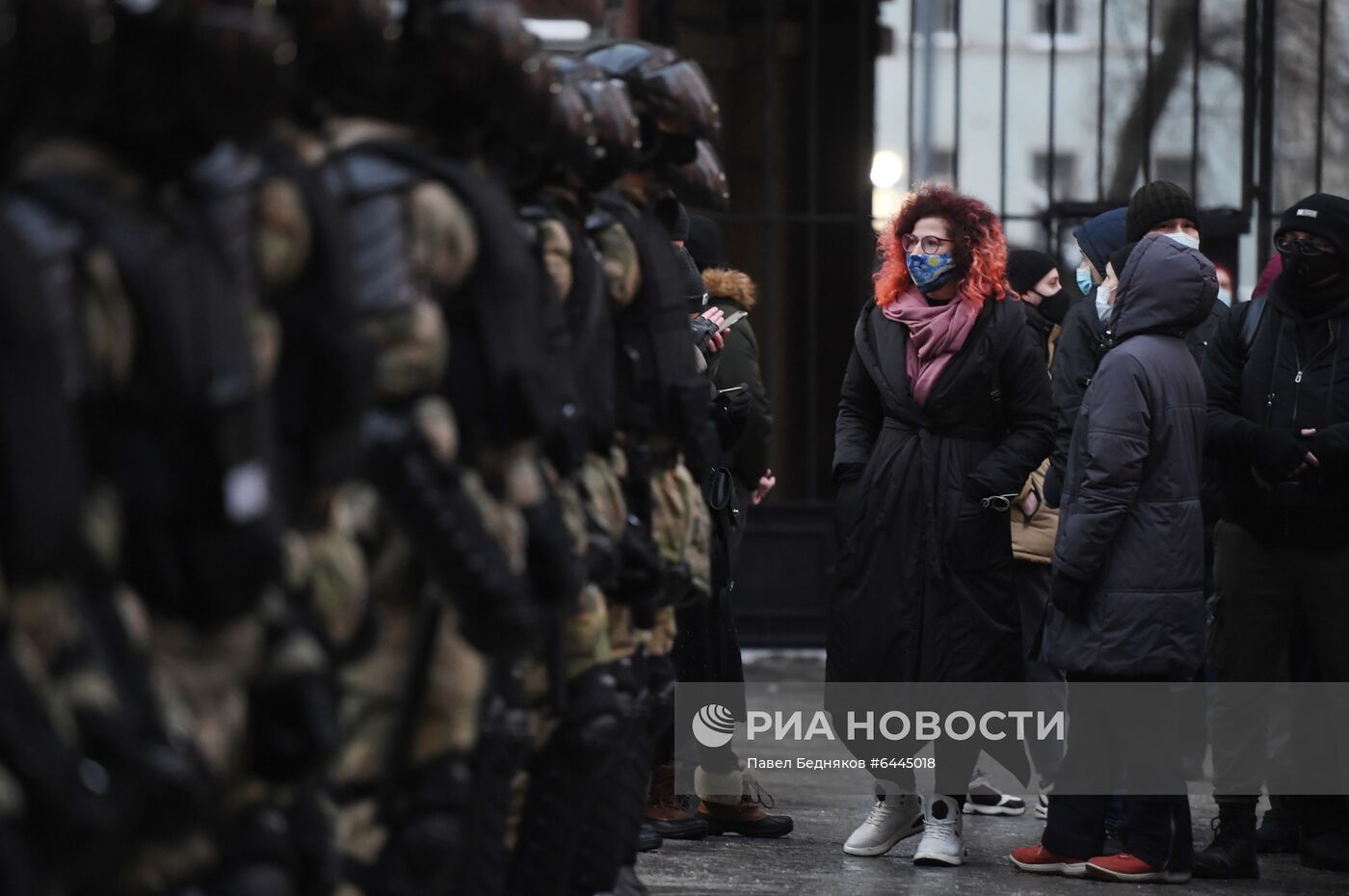 Несанкционированные акции сторонников А. Навального