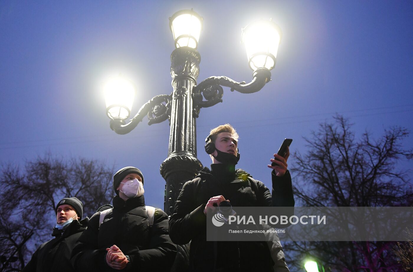 Несанкционированные акции сторонников А. Навального