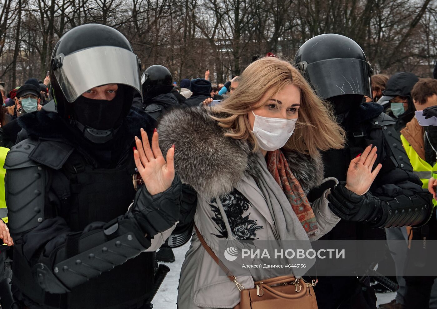 Несанкционированные акции сторонников А. Навального