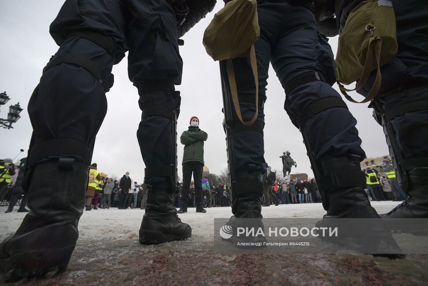 Несанкционированные акции сторонников А. Навального