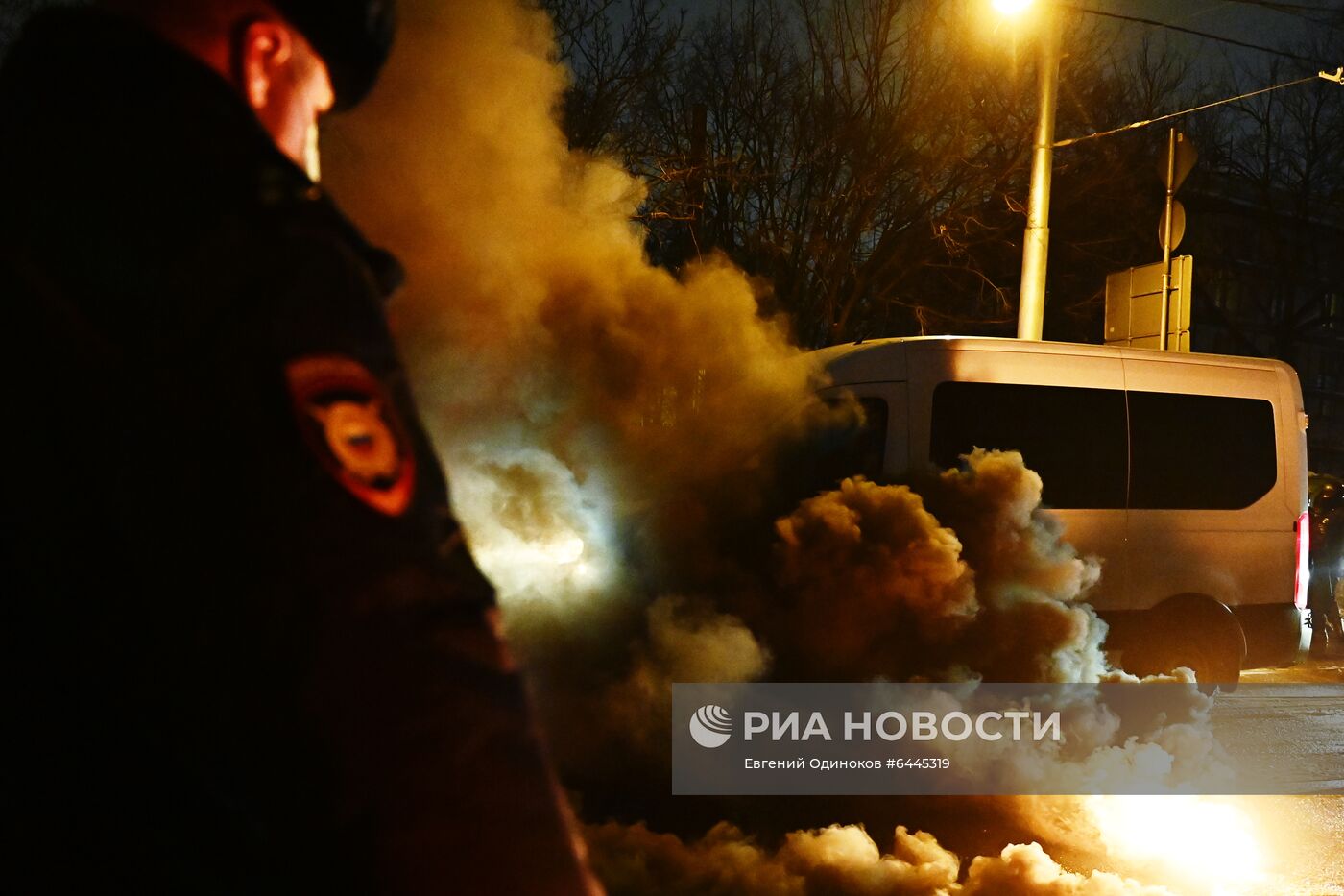 Несанкционированные акции сторонников А. Навального