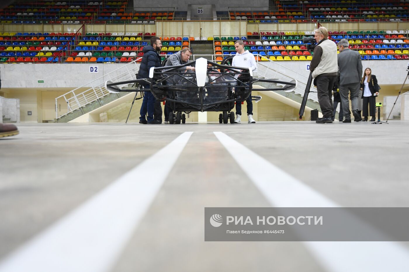 В Москве начали испытания дрона-такси