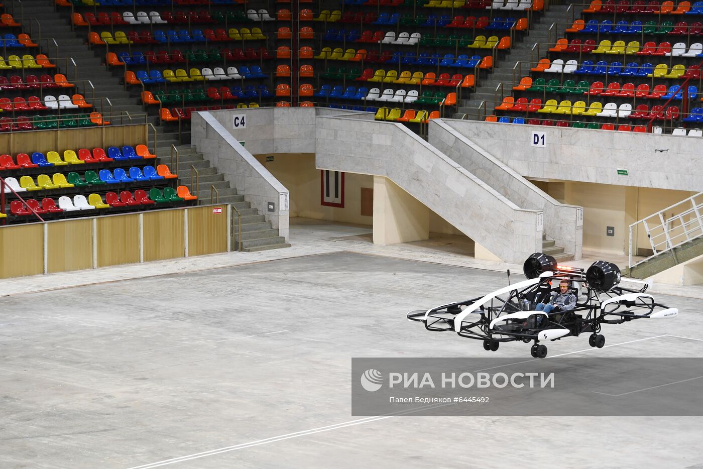 В Москве начали испытания дрона-такси