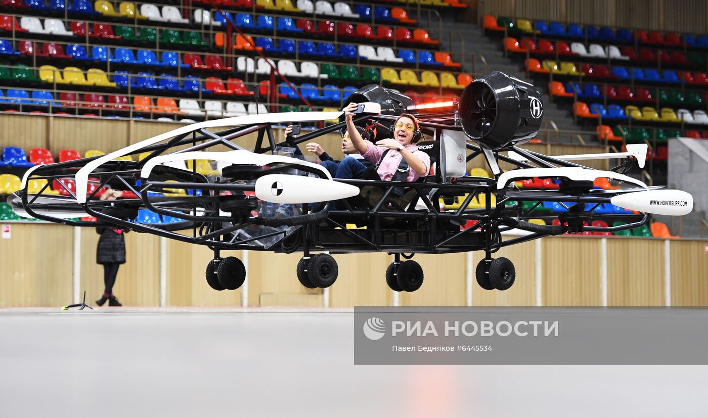 В Москве начали испытания дрона-такси