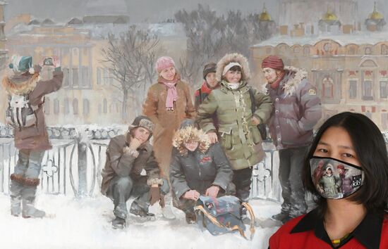 Студенты художественного училища им. В. И. Сурикова в Красноярске