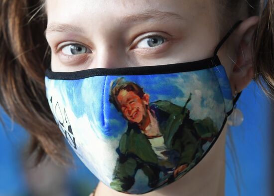 Студенты художественного училища им. В. И. Сурикова в Красноярске