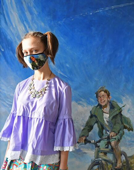 Студенты художественного училища им. В. И. Сурикова в Красноярске