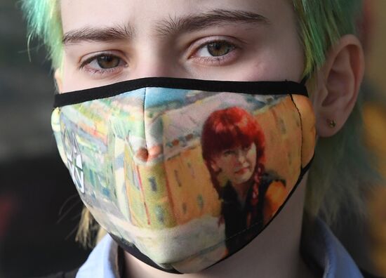 Студенты художественного училища им. В. И. Сурикова в Красноярске