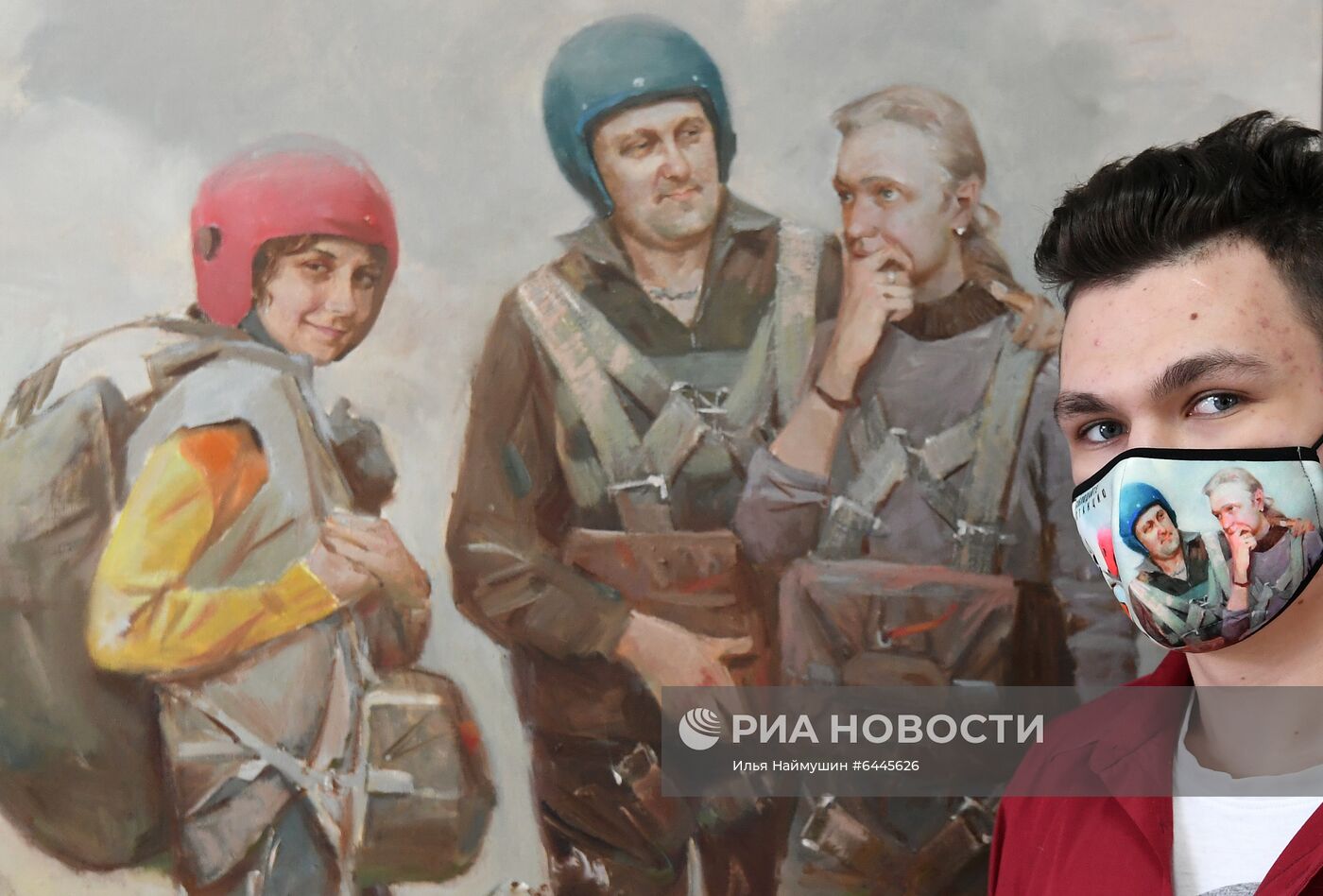 Студенты художественного училища им. В. И. Сурикова в Красноярске