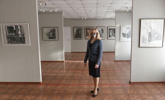 Студенты художественного училища им. В. И. Сурикова в Красноярске