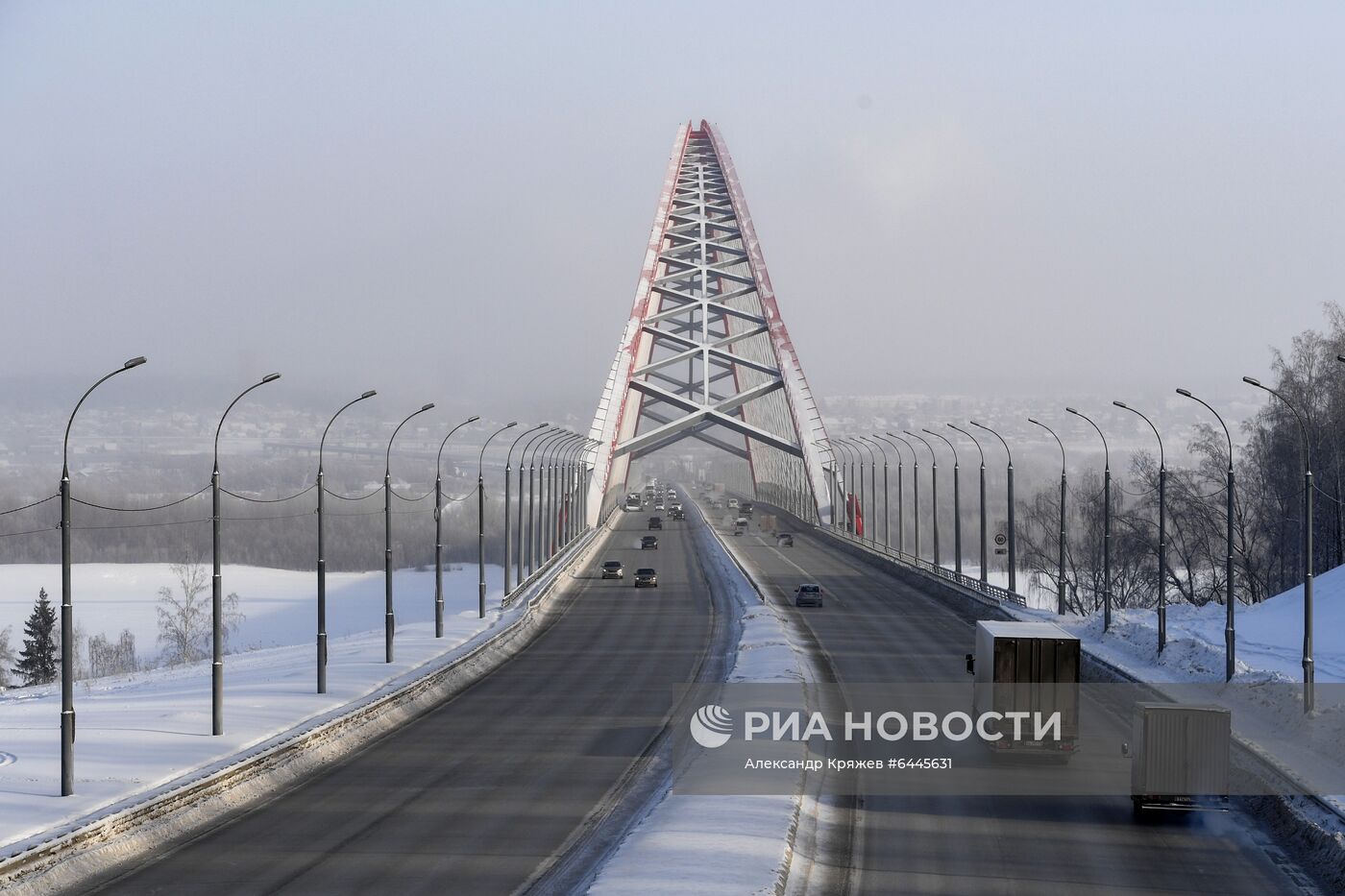 Мороз в Новосибирске