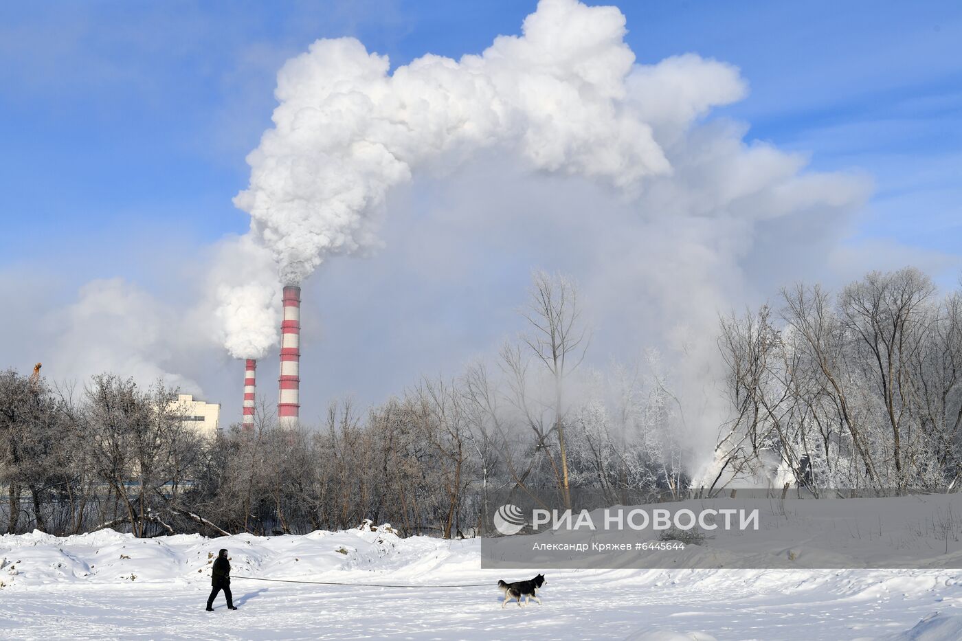 Мороз в Новосибирске