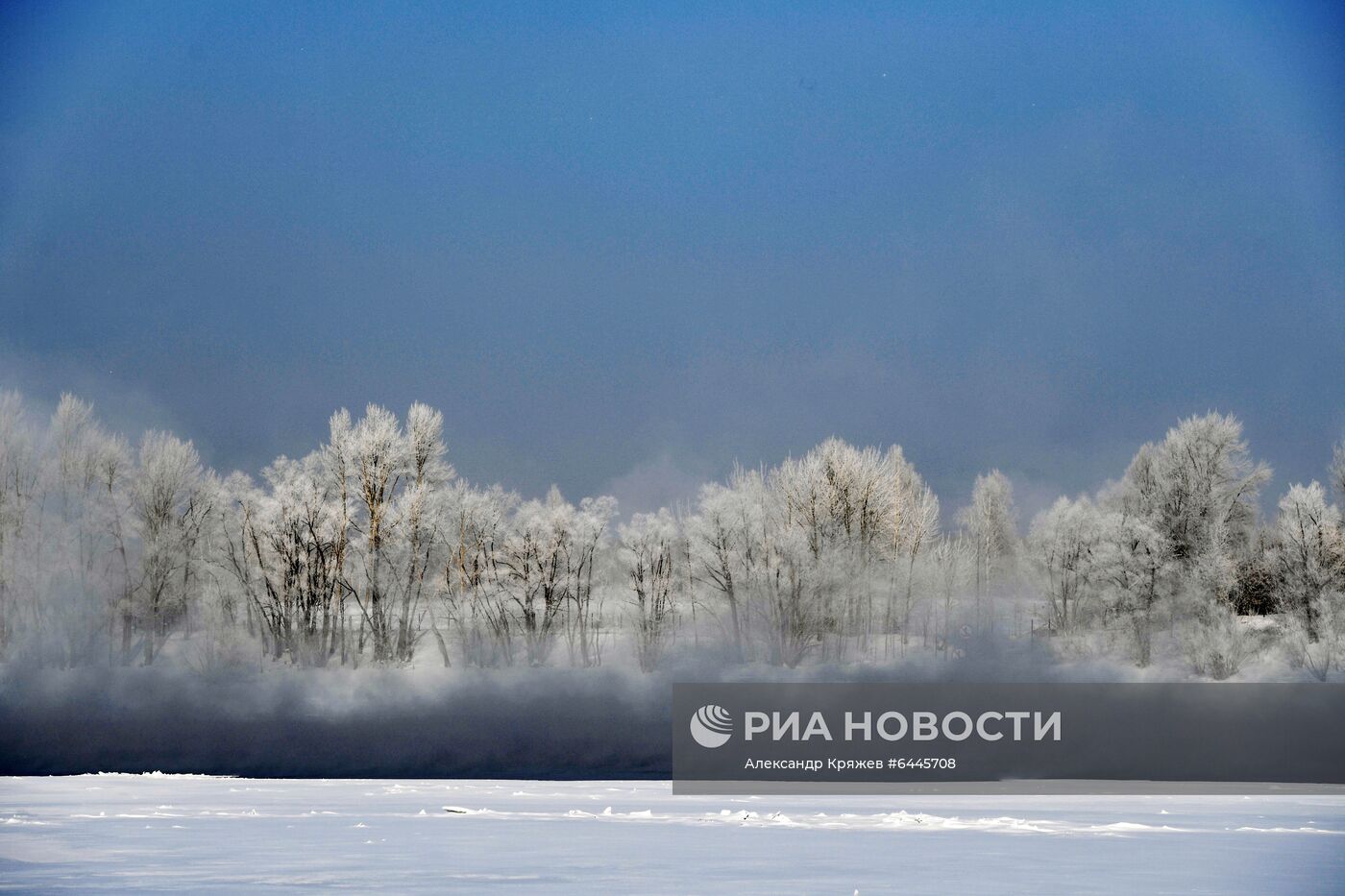 Мороз в Новосибирске