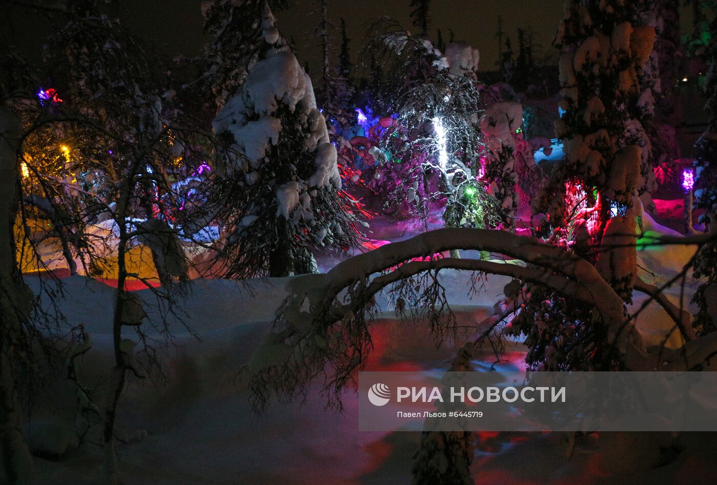 Арт-парк "Таинственный лес" в Кировске