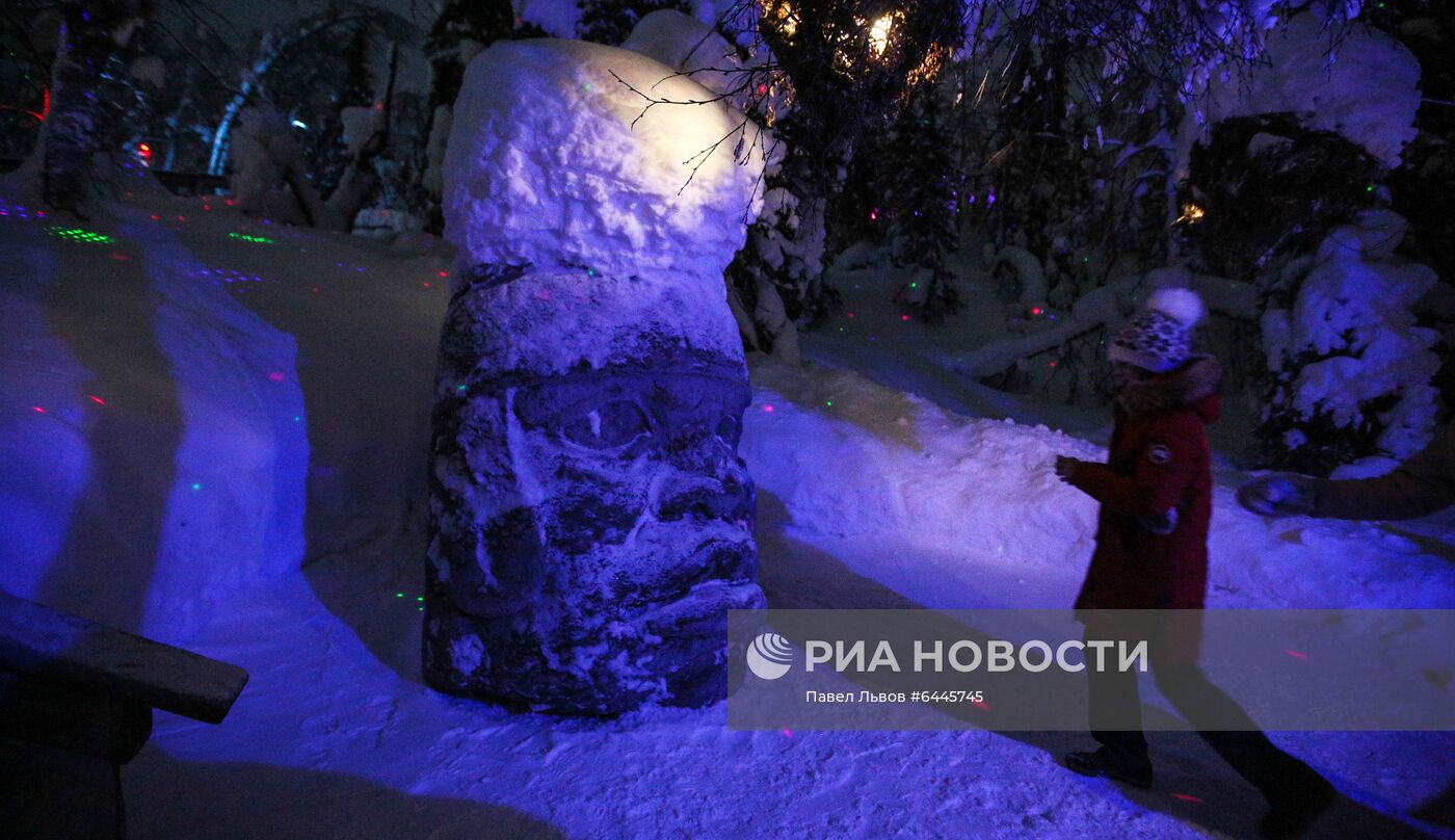 Арт-парк "Таинственный лес" в Кировске