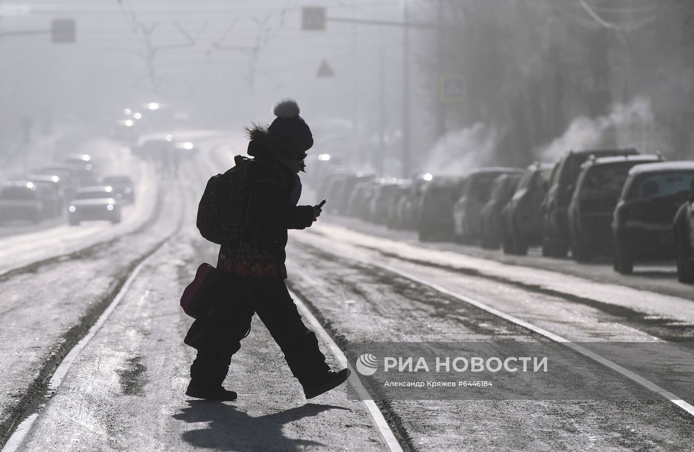 Мороз в Новосибирске