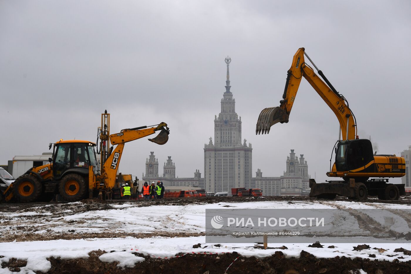 Закладка камня на строительство