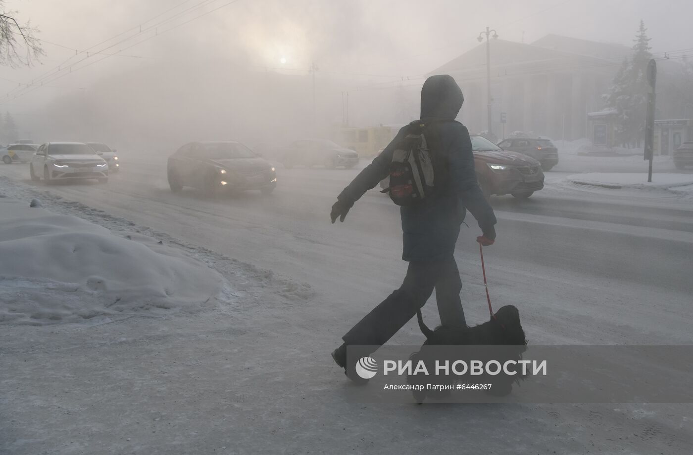 Морозы в Кузбассе