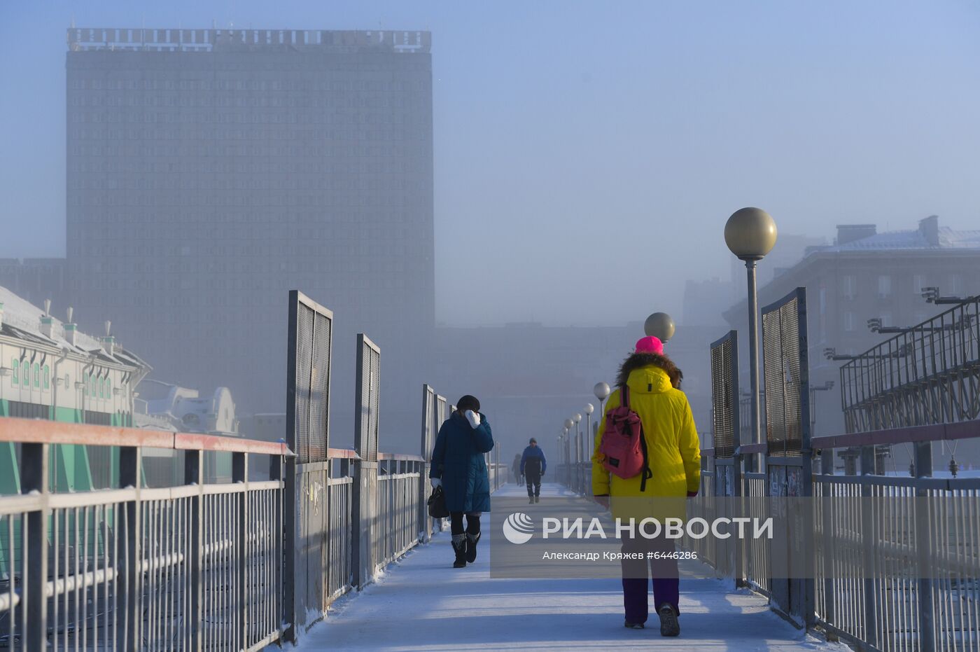 Мороз в Новосибирске