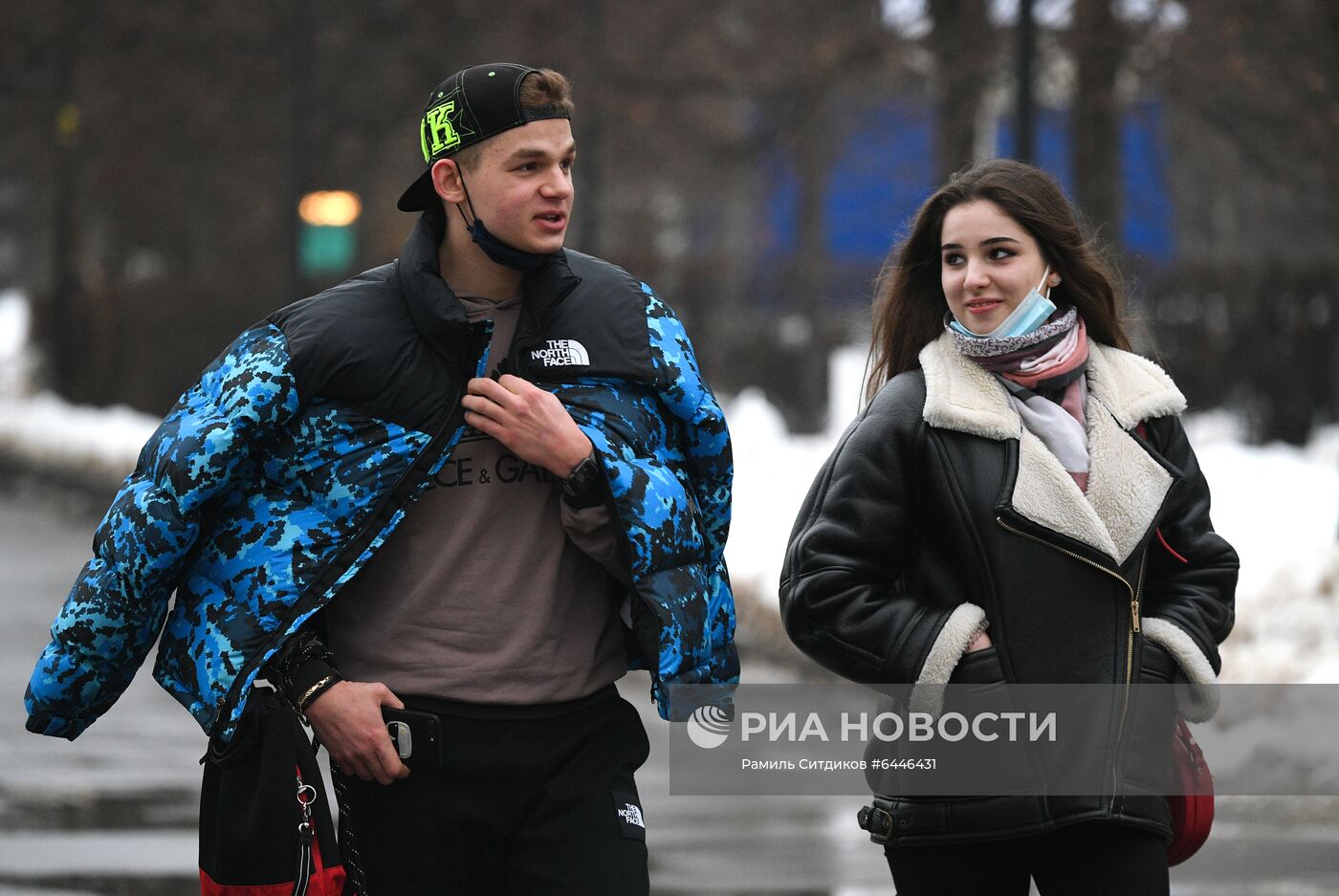 Теплая погода в Москве