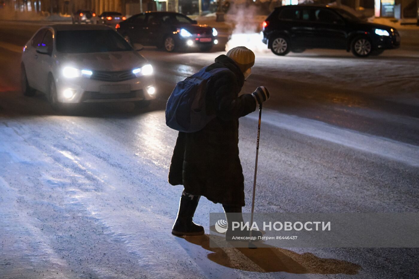 Морозы в Кузбассе