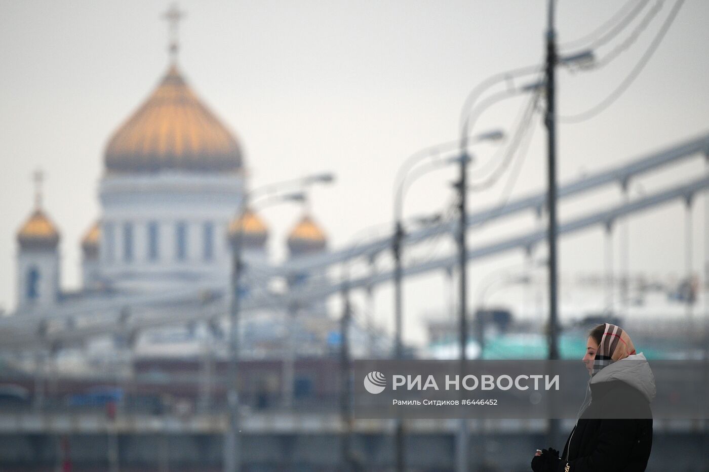 Теплая погода в Москве