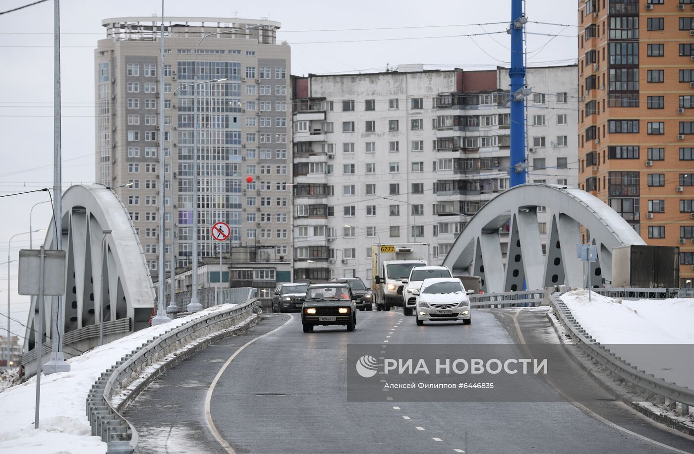 Транспортная развязка в Химках 