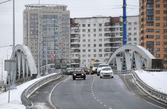 Транспортная развязка в Химках 