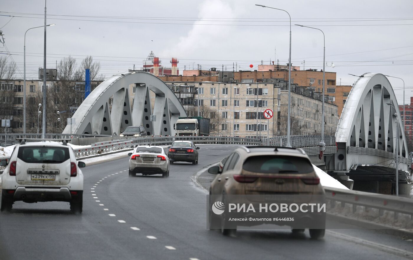 Транспортная развязка в Химках 