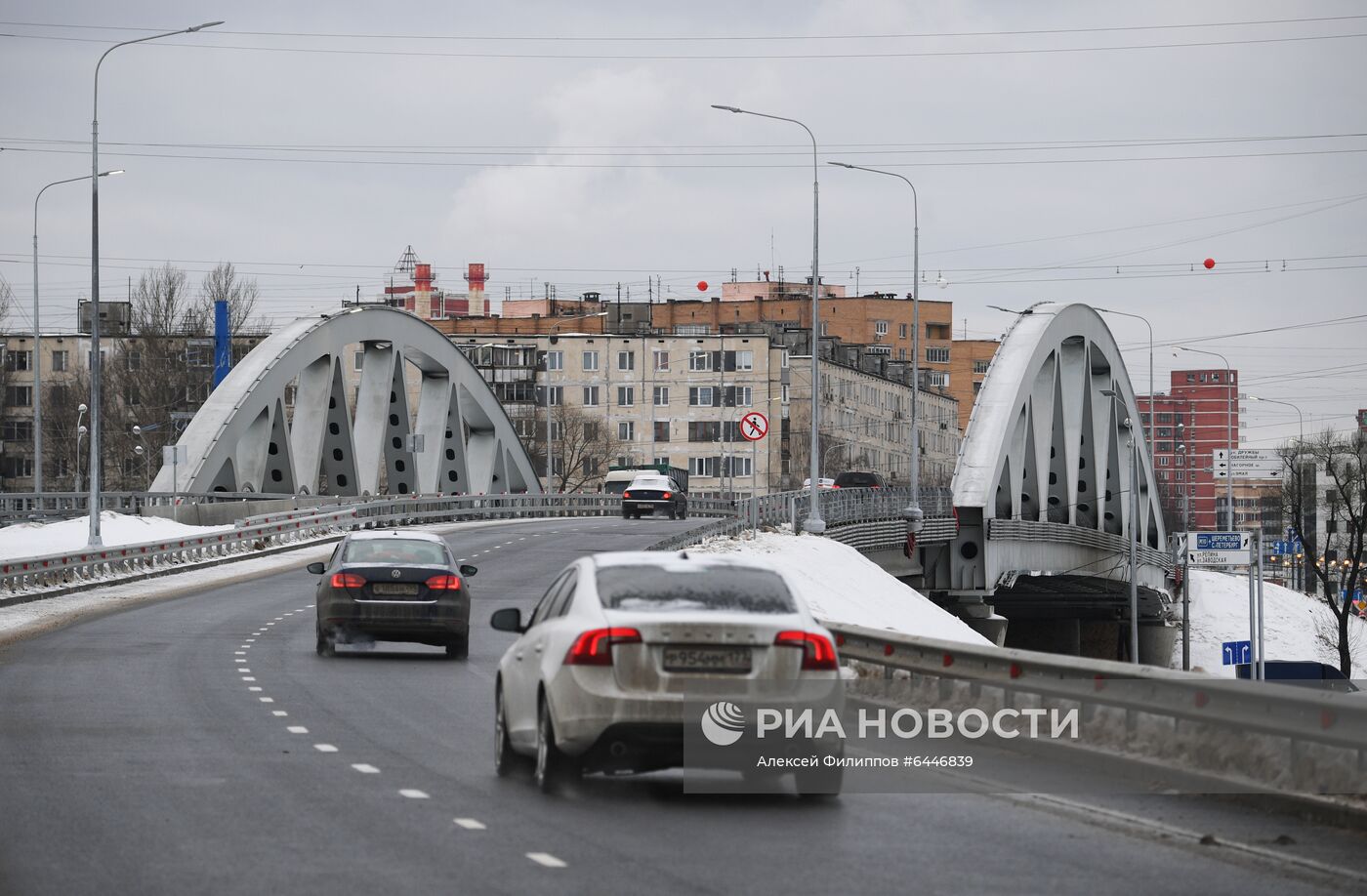 Транспортная развязка в Химках 