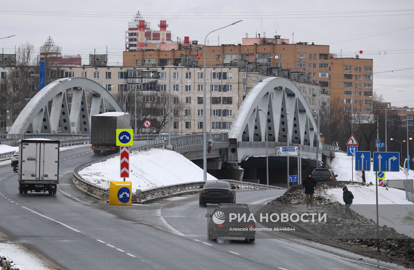 Транспортная развязка в Химках 