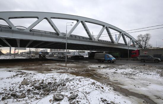 Транспортная развязка в Химках 