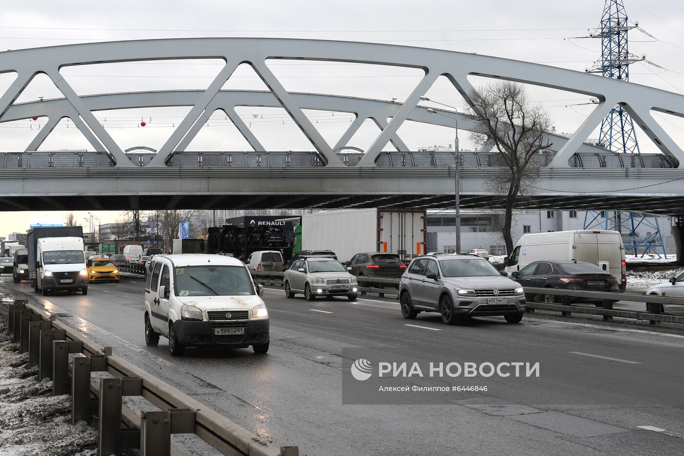 Транспортная развязка в Химках 