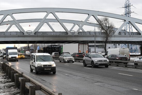 Транспортная развязка в Химках 