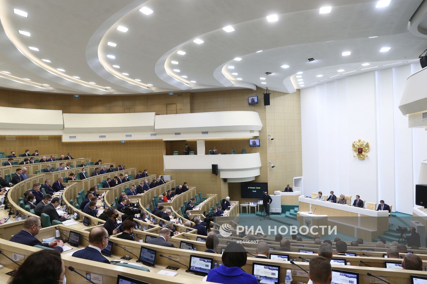Заседание Совета Федерации РФ