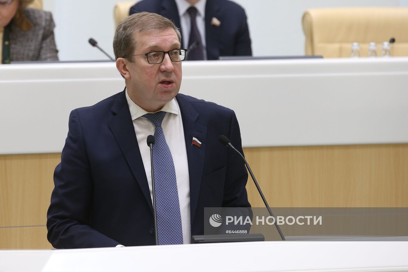 Заседание Совета Федерации РФ