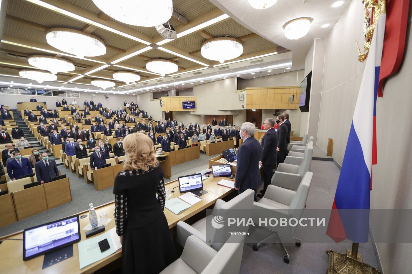 Пленарное заседание Госдумы РФ 